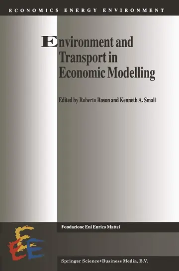 Cover of Environment and Transport in Economic Modelling