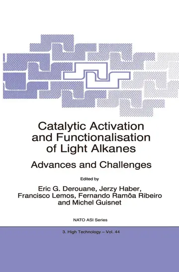 Cover of Catalytic Activation and Functionalisation of Light Alkanes