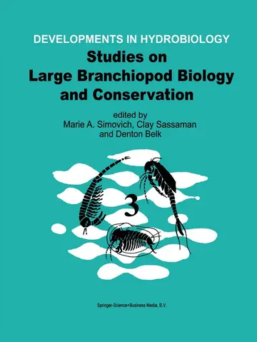 Cover of Studies on Large Branchiopod Biology and Conservation