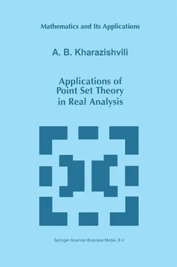 Cover of Applications of Point Set Theory in Real Analysis