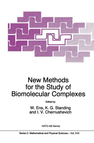 Cover of New Methods for the Study of Biomolecular Complexes