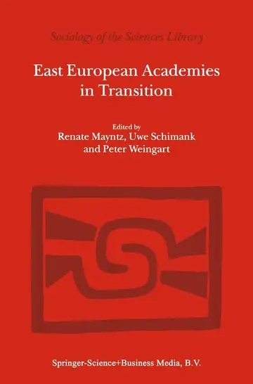 Cover of East European Academies in Transition