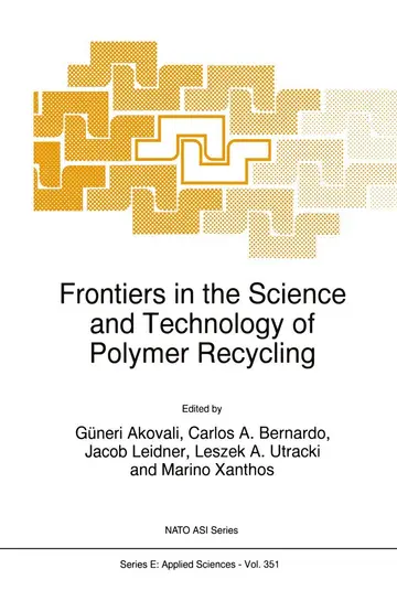 Cover of Frontiers in the Science and Technology of Polymer Recycling