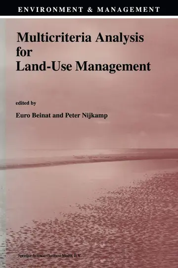 Cover of Multicriteria Analysis for Land-use Management