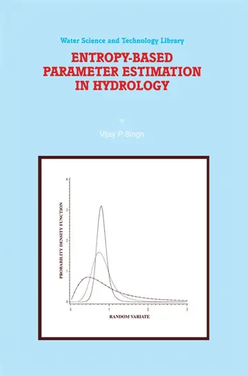 Cover of Entropy-based Parameter Estimation in Hydrology