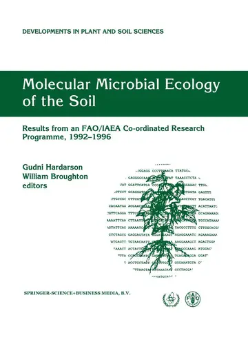 Cover of Molecular Microbial Ecology of the Soil