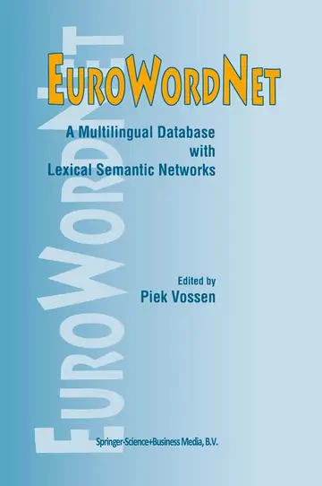 Cover of EuroWordNet