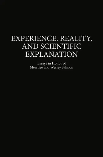 Cover of Experience, Reality, and Scientific Explanation