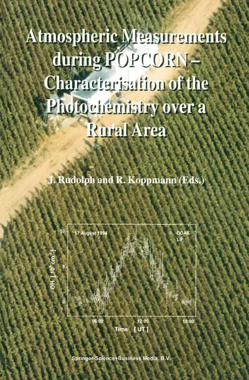 Cover of Atmospheric Measurements during POPCORN ― Characterisation of the Photochemistry over a Rural Area