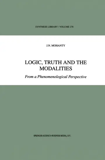 Cover of Logic, Truth and the Modalities