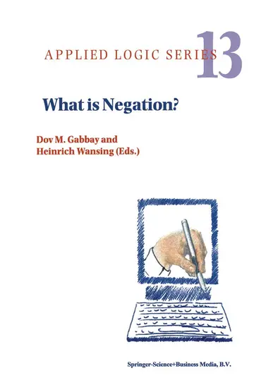 Cover of What Is Negation?