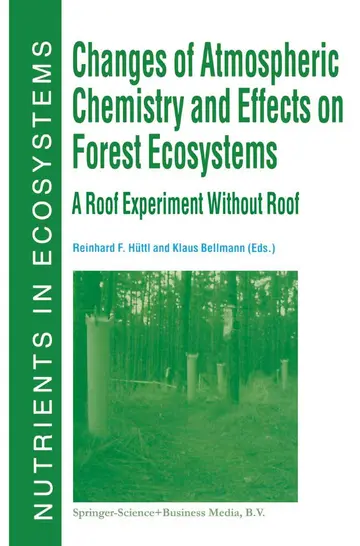 Cover of Changes of Atmospheric Chemistry and Effects on Forest Ecosystems