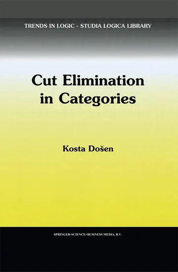 Cover of Cut Elimination in Categories