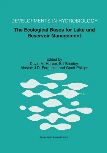 Cover of The Ecological Bases for Lake and Reservoir Management