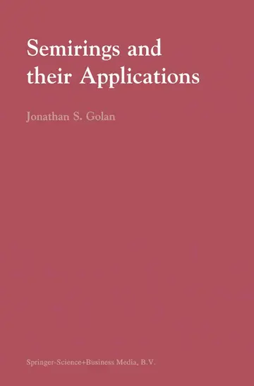 Cover of Semirings and Their Applications