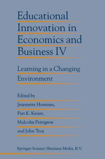 Cover of Educational Innovation in Economics and Business IV