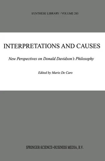 Cover of Interpretations and Causes