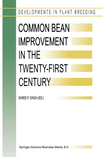 Cover of Common Bean Improvement in the Twenty-first Century