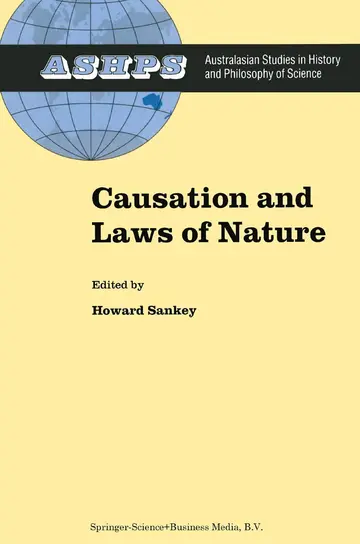 Cover of Causation and Laws of Nature
