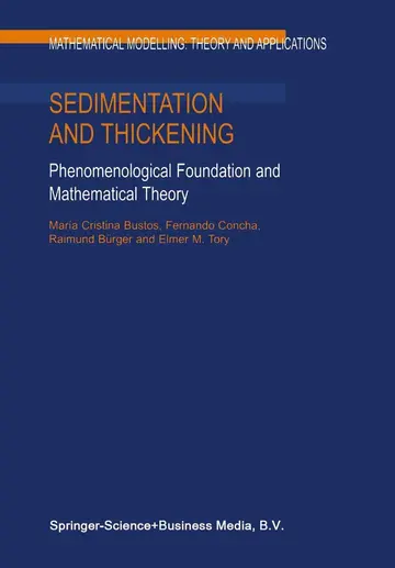 Cover of Sedimentation and Thickening
