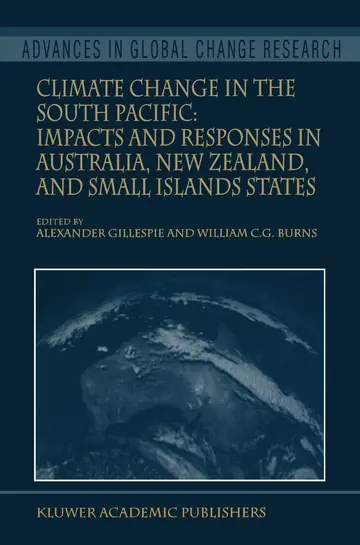 Cover of Climate Change in the South Pacific