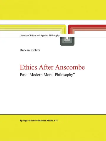 Cover of Ethics After Anscombe