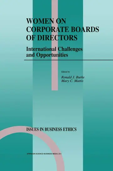 Cover of Women on Corporate Boards of Directors