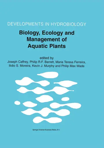 Cover of Biology, Ecology and Management of Aquatic Plants