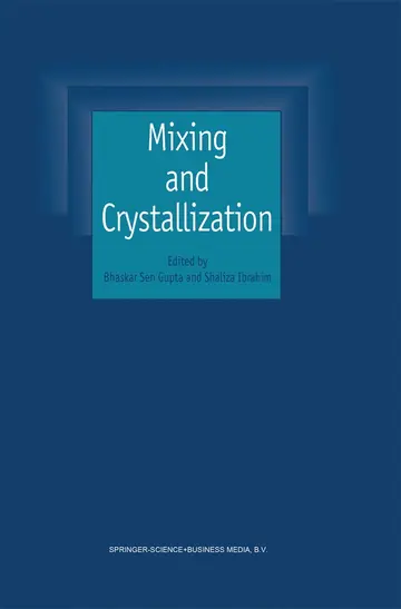Cover of Mixing and Crystallization