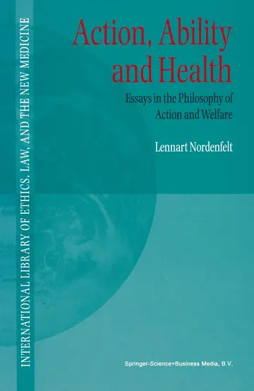 Cover of Action, Ability and Health