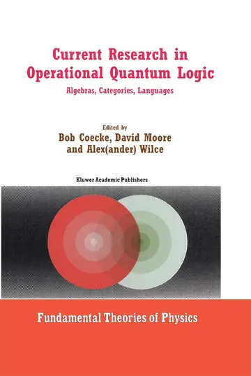 Cover of Current Research in Operational Quantum Logic