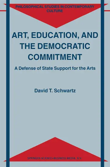 Cover of Art, Education, and the Democratic Commitment