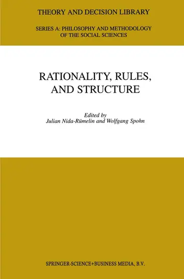 Cover of Rationality, Rules, and Structure