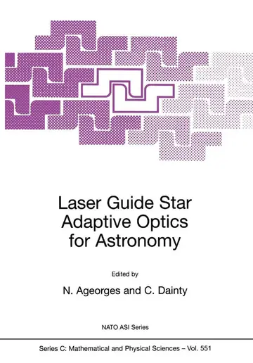 Cover of Laser Guide Star Adaptive Optics for Astronomy