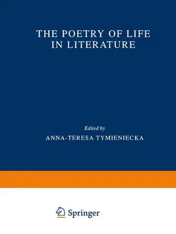 Cover of The Poetry of Life in Literature