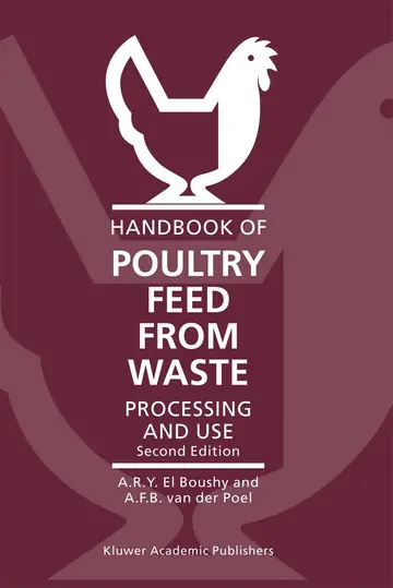 Cover of Handbook of Poultry Feed from Waste