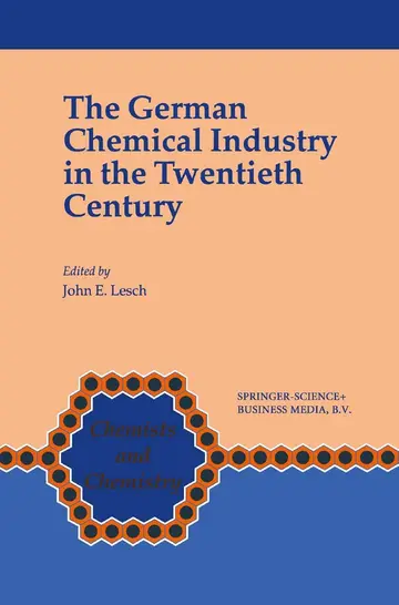 Cover of The German Chemical Industry in the Twentieth Century