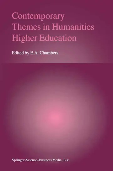 Cover of Contemporary Themes in Humanities Higher Education