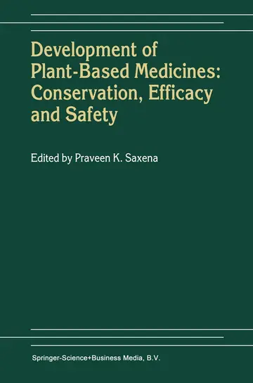 Cover of Development of Plant-based Medicines