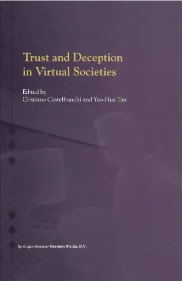 Cover of Trust and Deception in Virtual Societies