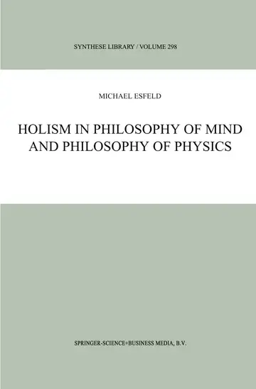 Cover of Holism in Philosophy of Mind and Philosophy of Physics