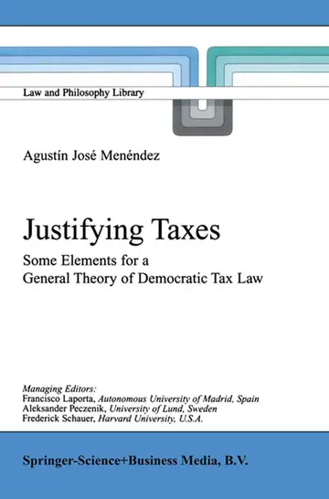 Cover of Justifying Taxes