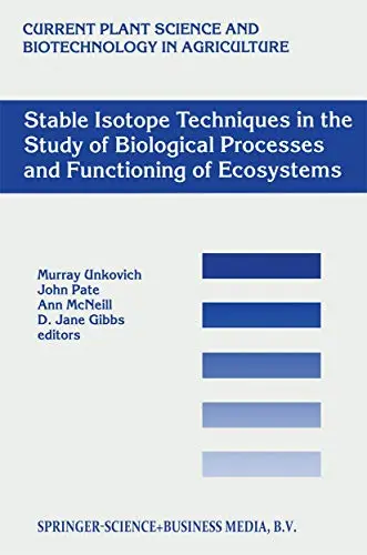 Cover of Stable Isotope Techniques in the Study of Biological Processes and Functioning of Ecosystems