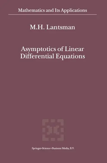 Cover of Asymptotics of Linear Differential Equations