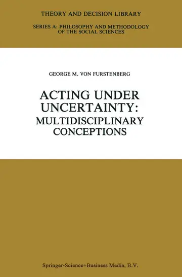 Cover of Acting Under Undertainty