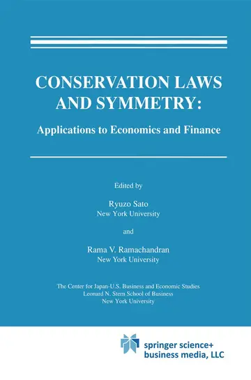 Cover of Conservation Laws and Symmetry