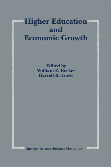 Cover of Higher Education and Economic Growth