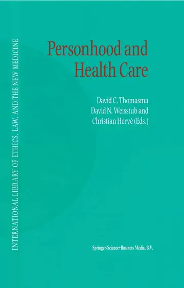 Cover of Personhood and Health Care