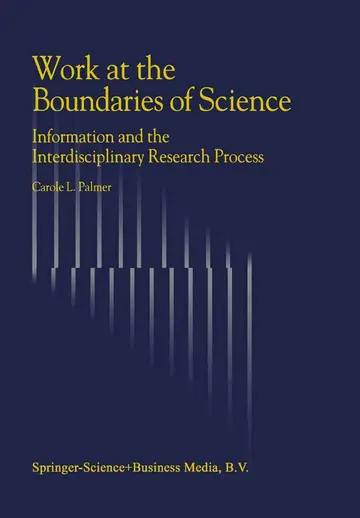 Cover of Work at the Boundaries of Science