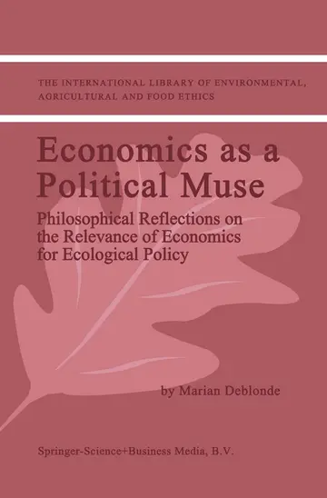 Cover of Economics as a Political Muse